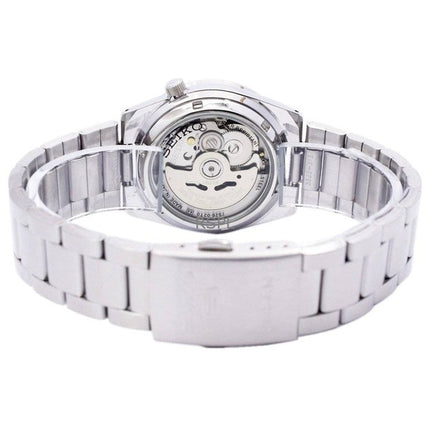 Generalüberholte Seiko 5 Automatikuhr mit schwarzem Zifferblatt und 21 Steinen SNKE01J1 Herrenuhr