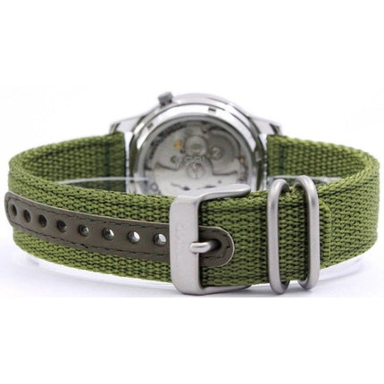 Generalüberholte Seiko 5 Militärgrünes Zifferblatt Automatik SNK805K2 Herrenuhr