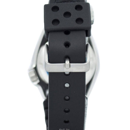 Generalüberholte Seiko SKX007J1 200M Automatik-Taucheruhr mit schwarzem Zifferblatt