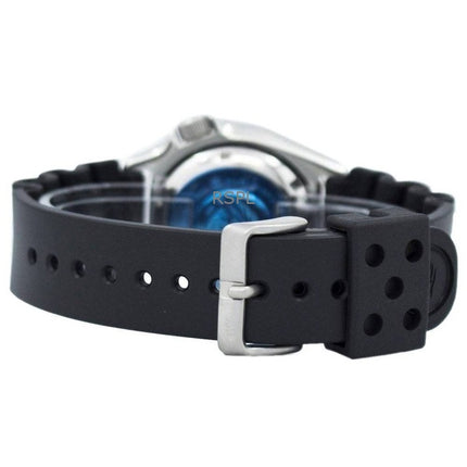 Generalüberholte Seiko SKX007J1 200M Automatik-Taucheruhr mit schwarzem Zifferblatt