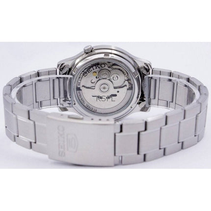 Generalüberholte Seiko Automatik SNK795K1 Herrenuhr mit schwarzem Zifferblatt
