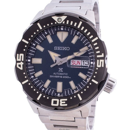 Generalüberholte Seiko Prospex Monster Automatic Diver's SRPD25J1 200M Herrenuhr