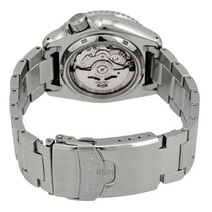 Generalüberholte Seiko 5 Sports Automatikuhr mit schwarzem Zifferblatt SRPD57K1 100M