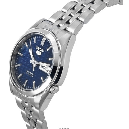 Generalüberholte Seiko 5 Automatikuhr mit blauem Zifferblatt SNK357K1 für Herren