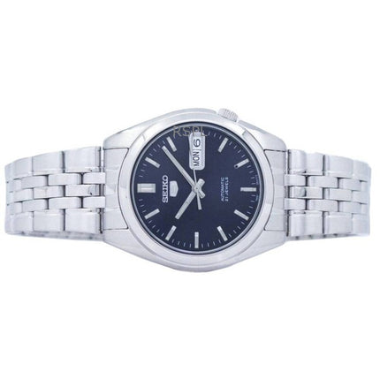 Generalüberholte Seiko 5 Automatikuhr mit blauem Zifferblatt SNK357K1 für Herren