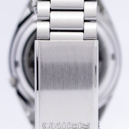 Generalüberholte Seiko 5 Automatikuhr mit schwarzem Zifferblatt SNXS79K1 für Herren