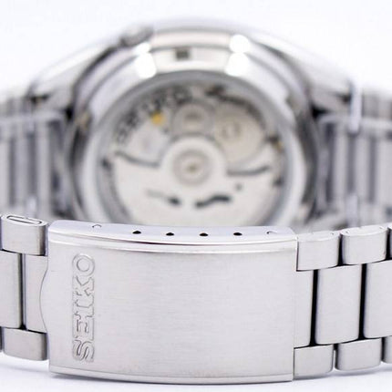 Generalüberholte Seiko 5 Automatikuhr mit schwarzem Zifferblatt SNXS79K1 für Herren