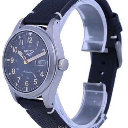 Generalüberholte Seiko 5 Automatikuhr mit blauem Zifferblatt SRPG39K1100M für Herren