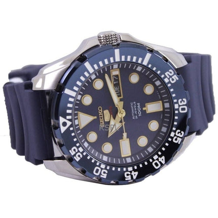 Generalüberholte Seiko 5 Sports Automatik SRP605K2 Herrenuhr mit blauem Zifferblatt