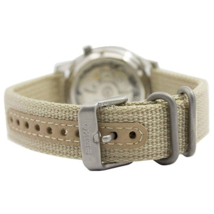 Generalüberholte Seiko 5 Militär-Nylonarmband-Automatik SNK803K2 Herrenuhr