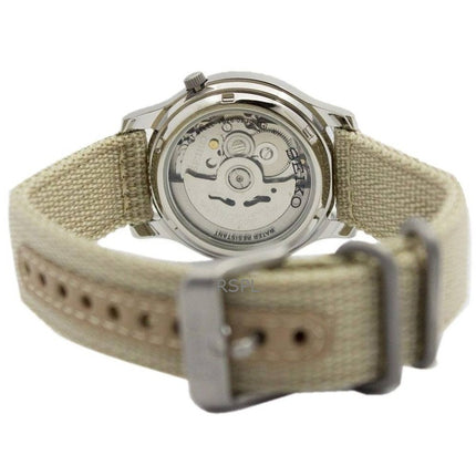 Generalüberholte Seiko 5 Militär-Nylonarmband-Automatik SNK803K2 Herrenuhr