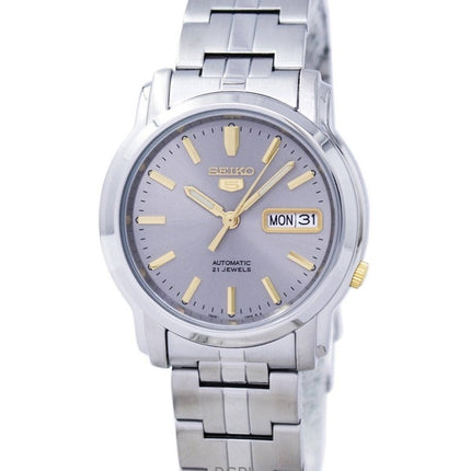 Generalüberholte Seiko 5 Sports Automatikuhr mit grauem Zifferblatt SNKK67K1 für Herren