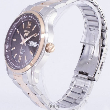 Generalüberholte Seiko 5 Classic Automatikuhr mit braunem Zifferblatt SNKP18J1 Herrenuhr