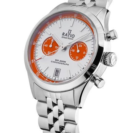 Ratio Street Racer Chronograph RTC026 200M Panda-Zifferblatt-Uhr