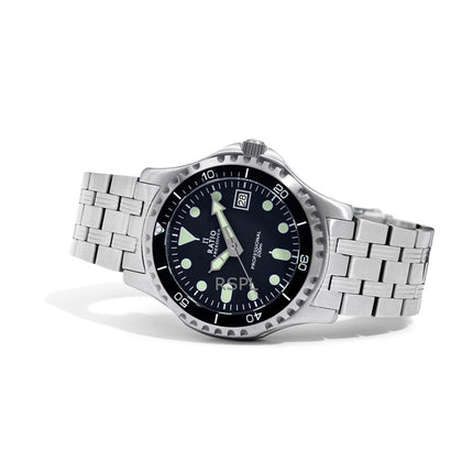 Ratio FreeDiver Professional Sapphire Black Dial Quartz RTF005 200M Herrenuhr