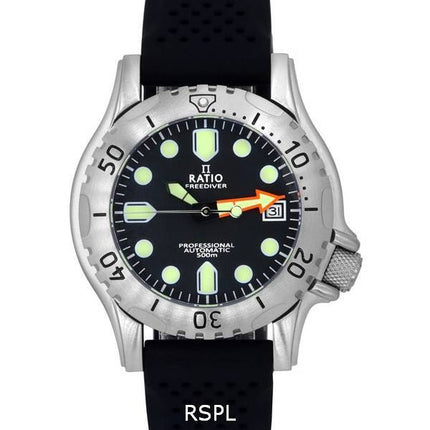 Ratio FreeDiver Professional Sapphire Black Dial Automatisch RTF015 500M Herrenuhr