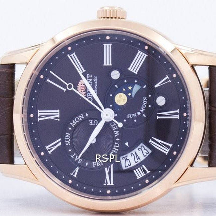 Orient Sonne & Mond automatische Japan gemacht SAK00003T0 Herrenuhr