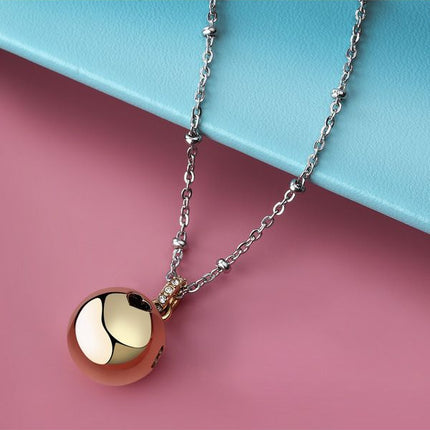 Morellato Abbraccio Goldfarbene Edelstahl-Halskette SABG25 für Damen