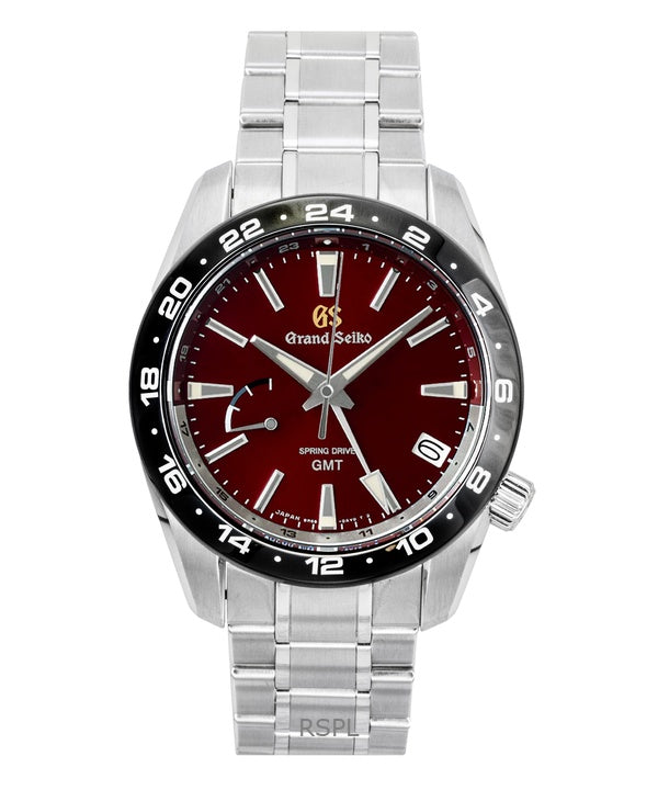 Grand Seiko Sport Limited Edition 20. Jubiläum GMT Rotes Zifferblatt Automatische Taucheruhr SBGE305G 200M Herrenuhr