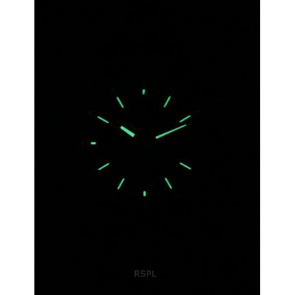 Seiko Spirit Chronograph Edelstahl schwarzes Zifferblatt Quarz SBTR005 100M Herrenuhr