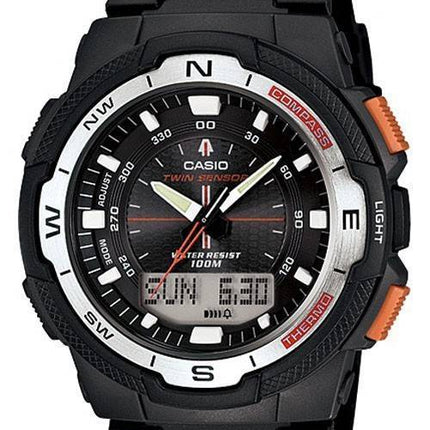 Casio Analog / Digital Twin Sensor SGW-500H-1BV Herrenuhr