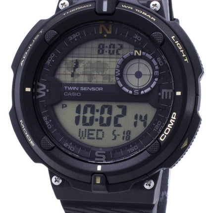 Casio Outdoor-SGW-600H-9A SGW600H-9A Twin Sensor Quarz Digital Herrenuhr