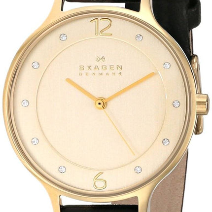 Skagen Anita Gold-Ton Swarovski Damenuhr SKW2266