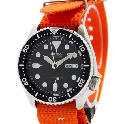 Seiko Automatik Diver 200M NATO Strap SKX007K1 NATO7 Herrenuhr