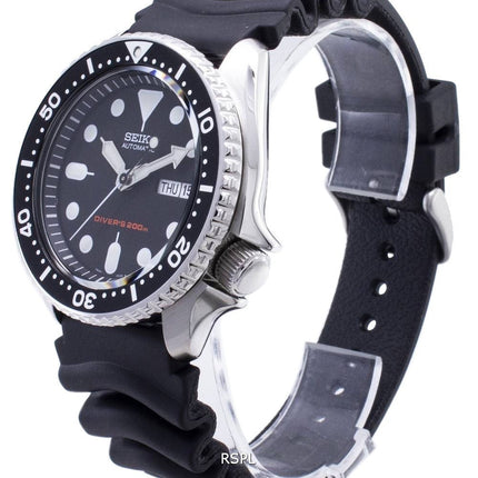 Generalüberholte Seiko Automatic Diver SKX007 SKX007K1 SKX007K Herrenuhr mit Kautschukarmband