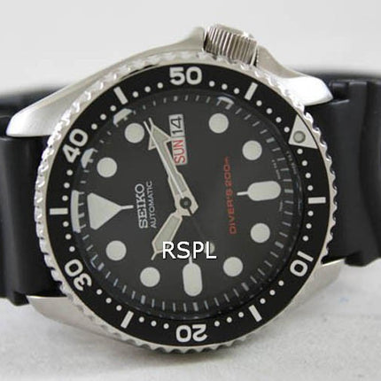 Generalüberholte Seiko Automatic Diver SKX007 SKX007K1 SKX007K Herrenuhr mit Kautschukarmband