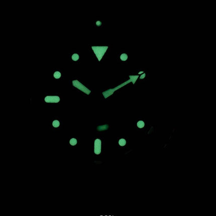 Seiko Automatik SKX009J1-LS18 Diver 200M Japan machte braun Leder Armband Herrenuhr