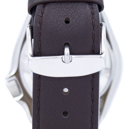 Seiko Automatik Diver Verhältnis dunkelbraunes Leder SKX009J1-LS11 200M Herrenuhr