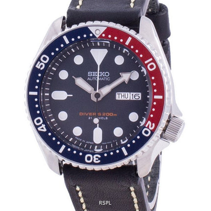 Seiko Automatic Diver's Schwarzes Zifferblatt SKX009J1-var-LS16 200M Herrenuhr