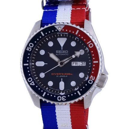 Seiko Automatic Diver's Polyester Japan Made SKX009J1-var-NATO25 200M Herrenuhr