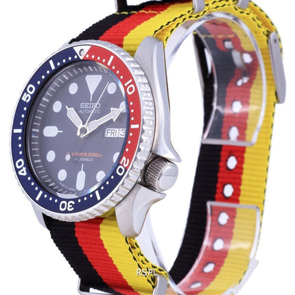 Seiko Automatic Diver's Polyester Japan Made SKX009J1-var-NATO26 200M Herrenuhr