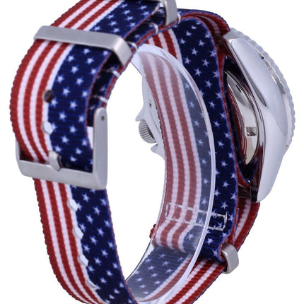 Seiko Automatic Diver's Polyester Japan Made SKX009J1-var-NATO27 200M Herrenuhr