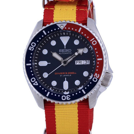 Seiko Automatic Diver's Polyester Japan Made SKX009J1-var-NATO29 200M Herrenuhr