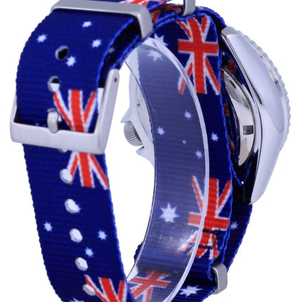 Seiko Automatic Diver's Polyester Japan Made SKX009J1-var-NATO30 200M Herrenuhr