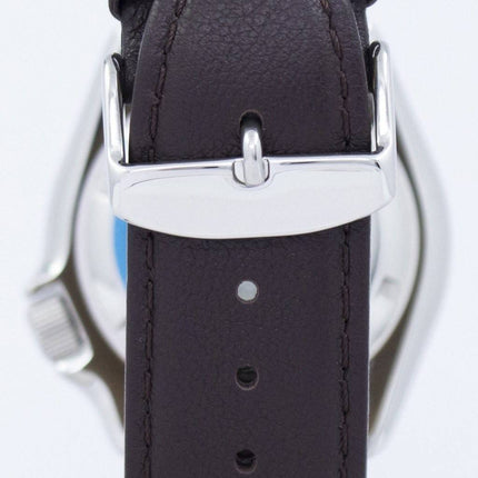 Seiko Automatik Diver 200M Verhältnis dunkelbraunes Leder SKX009K1-LS11 Herrenuhr