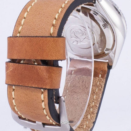 Seiko Automatik SKX009K1-LS17 Diver 200M braun Leder Armband Herrenuhr