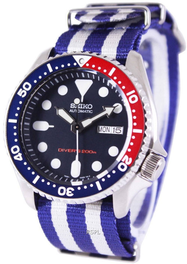 Seiko Automatik Diver 200M NATO Strap SKX009K1-NATO2 Herrenuhr