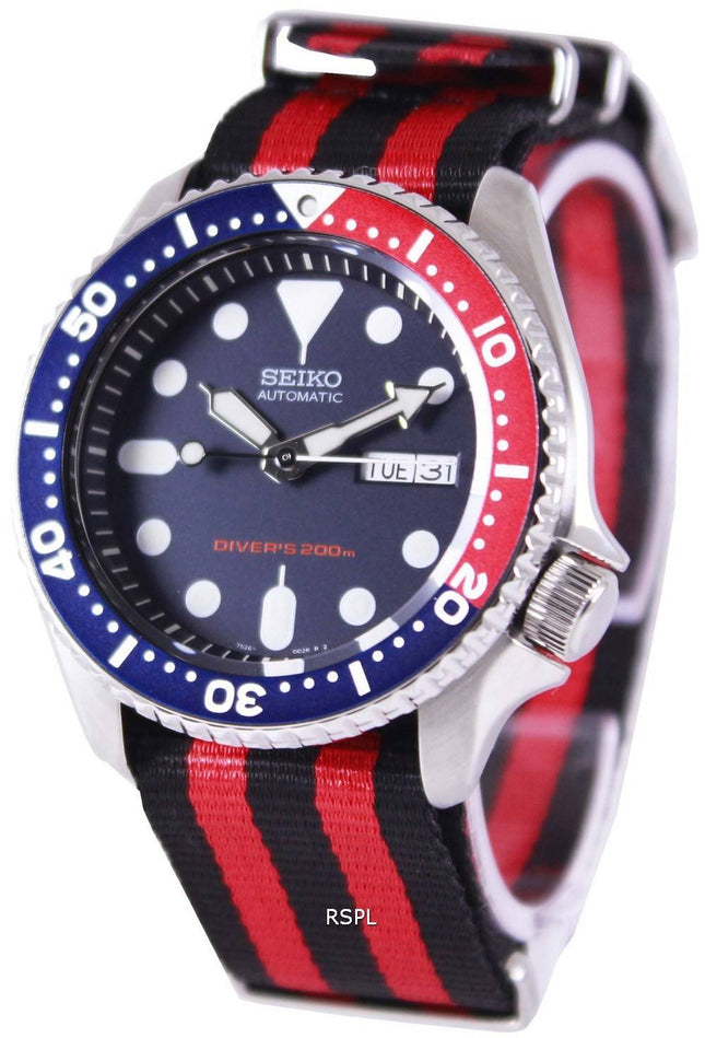 Seiko Automatik Diver 200M NATO Strap SKX009K1-NATO3 Herrenuhr