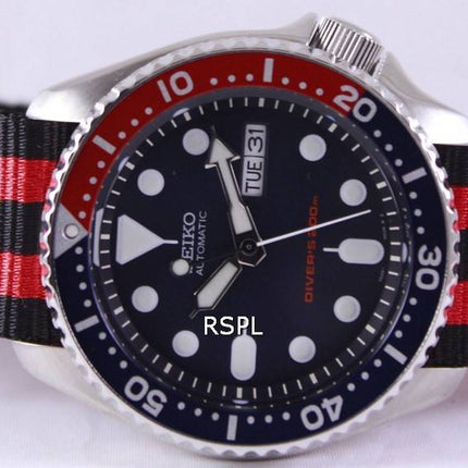 Seiko Automatik Diver 200M NATO Strap SKX009K1-NATO3 Herrenuhr
