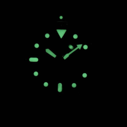 Seiko Automatik Diver 200M Verhältnis aus schwarzem Leder SKX009K1-LS8 Herrenuhr