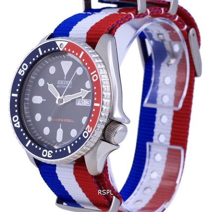 Seiko Automatic Diver's Polyester SKX009K1-var-NATO25 200M Herrenuhr