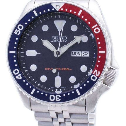 Generalüberholte Seiko Automatic Diver's 200M Jubilee Bracelet SKX009K2 Herrenuhr