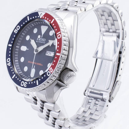 Generalüberholte Seiko Automatic Diver's 200M Jubilee Bracelet SKX009K2 Herrenuhr