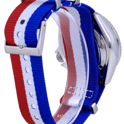 Seiko Automatic Diver's Japan Made Polyester SKX011J1-var-NATO25 200M Herrenuhr