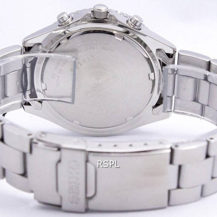 Generalüberholte Seiko Flightmaster Pilot Rechenschieber-Chronograph SND253 SND253P1 SND253P Herrenuhr