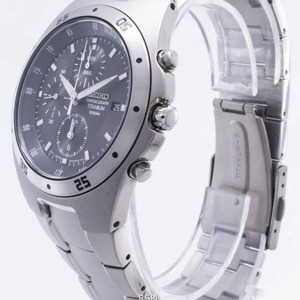 Generalüberholte Seiko Titanium Chronograph SND419 SND419P1 SND419P Herrenuhr